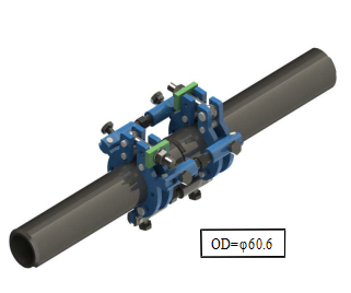 Alignment Parameter 3D Axial Adjustable External Pipe Clamp - 四川艾普耐斯油气 ...